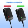12 Volt Battery Charger for Ride On Toys, 14.4V 1000MA Battery Charger for Kids Electric Car Riding Toy Battery Power Adapter Red Square Plug