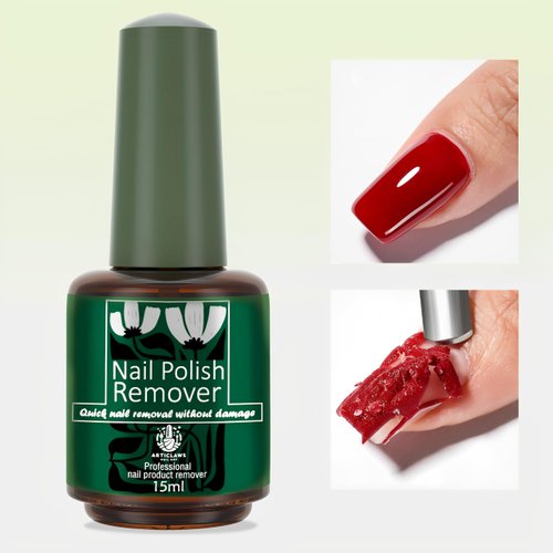 ArtiClaws Tiptrendz Nail Polish Remover Nail Glue Remover for Press on Nails 15ml Nail Gel Remover Quick & Easy Nail Polish Remover No Soak