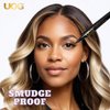 UOG Liquid Eyeliner - Waterproof, Smudge-Proof, Quick-Dry Formula with Precise Slender Brush Tip, Allergy-Free & Long-Lasting Up to 72 Hours. 1.0mL/0.035 Fl oz