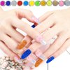 Nail Kit Set Professional Acrylic with Everything, 12 Glitter Acrylic Powder Kit Nail Art Tips Nail Art Decoration, DIY Nail Art Tool Nail Supplies Acrylic Nail Kit for Beginners (Professional)