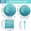gisgfim 96 Pcs Ocean Sea Plates and Napkins Party Supplies Ocean Waves Birthday Party Tableware Set Sea Theme Party Decorations Favors for Birthday Baby Shower for 24 Guests