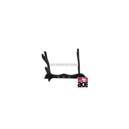 Ace Martial Arts Supply Sword, Weapon Display Stand, Table Top, Wall Mount (Table Top Style B, 2 Tier)