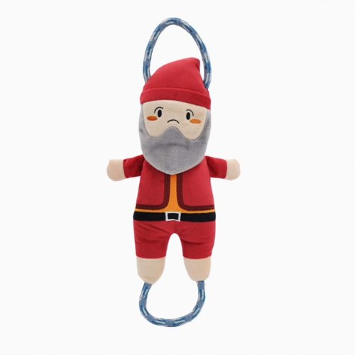 HugSmart Pet – Fairytale Story | Squeaky Plush Mountain Climbing Rope Tug Dog Toy with Less Stuffing (Fairytale Story – Dwarf)