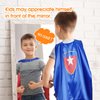 Roko Toys for 3-10 Year Old Boys, Superhero Capes for Kids 3-12 Year Old Boy Gifts Boys Cartoon Dress up Costumes Party Supplies Toys for Ages 2-4 5-7 (6 Pcs with Gift Box)