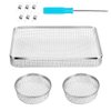 BougeRV RV Flying Insect Screen RV Furnace Vent Cover RV Bug Screen Covers Water Heater Screen Stainless Steel Mesh for RVs/Campers/Trailers (3Pack)…