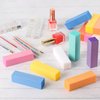 Nail Buffer Sanding Block Multicolor Natural and Acrylic Nail Buffing Blocks 20 Pack for Natural Nails