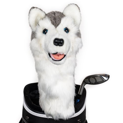 Daphne’s Husky Driver Headcover | Premium Driver Headcovers | Funny Golf Club Covers | Stylish Protection for Your Clubs | Men's Golf Gear | Driver Headcover for Men and Women