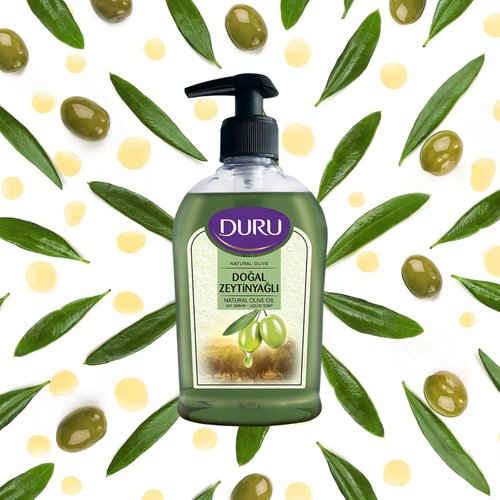 Raykush Art DURU Liquid Soap Natural Olive Oil 300mL