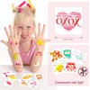 Konsait 144 pcs Valentine's Day Temporary Tattoos for Adults Kids - Cute Valentines Heart Tattoos Animal Tattoos Stickers, Valentines Gifts, Valentines Party Favors, 48 Design