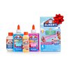 Elmer's Neon Sky Slime Kit, Slime Supplies Include Transparent Color Liquid Glue, Crunchy Slime Activator, Cherry Limeade Slime Activator, 4 Count
