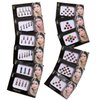 12 Gold,Silver, Multi Color Bollywood Head Bindi Tattoo Body Glitter