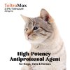 ToltraMax Toltrazuril 2.5% for Horses, Dogs, Cats, 120mL/4 Ounce, for Non-Food Chain Animals, Peanut Butter