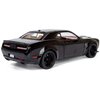 All Star Toys 2018 Dodge Challenger SRT Hellcat Widebody Black with Red Interior 1/24 Diecast Model Motormax 79350 Exclusive Edition
