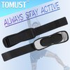 TOMUST Tennis Elbow Brace - Adjustable Forearm Support Band with Gel Compression Pad, Elbow Strap for Bursitis, Golfers, Tendinitis, Effective Pain Relief, Sports - Both Men, Women (Single), L-XL