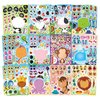 24 PCS Make a Face Stickers for Kids - Make Your Own Stickers Animal Mix and Match Sticker Sheets with Safaris, Sea and Farm Animals for Kids Party Favor Supplies Craft Activities Ages 3+
