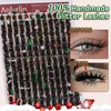 Glitter Lashes Glitter Lash Clusters 10-20mm Cluster Eyelash Extensions 168Pcs Fluffy Lash Clusters C Curl Individual Lashes for New Year Christmas Halloween Cosplay Party False Eyelashes, by Anforlin