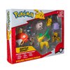 Pokémon Pokemon Battle Figure Multipack (8PK: Female Pikachu, Jigglypuff #1, Rockruff, Sneasel, Abra, Ditto, Leafeon, Magikarp) W8, Black