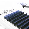 Color Easy Fan Lashes 0.07 C Curl Ombre Blue Volume Lash Extensions 9-16mm Mixed Lash Tray Color Lashes Extension Self Fanning 2D-10D Volume Eyelash Extensions by CoMango