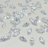 100pcs Shiny Zircon Nail Gems and Rhinestones for Nails 3D Nail Rhinestones and Charms Crystal Gems for Nails Pointed Bottom Nail Diamonds Rhinestones for Crafting Rhinestone Nail Jewels for Nail Art