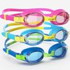 ZABERT K20 Swimming Goggles for Kids Toddler Youth Girls Boys Junior Jr Childrens Child Little Age 3 4 5 6 7 8 9 10 11 12 13 14 Years Anti Fog Blue Yellow Green Pink Clear, 3 Pack