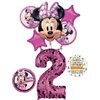 Anagram Minnie Forever 2nd Birthday Party Supplies Balloon Bouquet Decorations