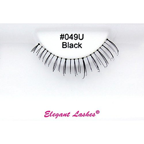 Elegant Lashes #049 Black Under False Eyelashes for Bottom/Lower Lashes