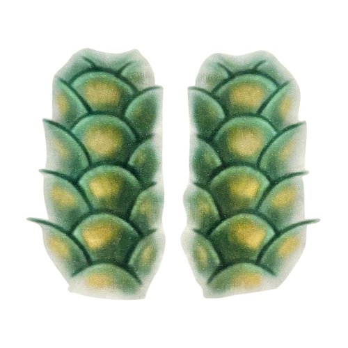 Generic 3 sheets Realistic Snake Scales Temporary Tattoos Halloween Cosplay Costume Body Art Tattoo for Men and Women, Medium, Green