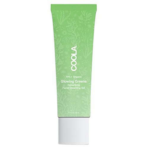 COOLA Organic Glowing Greens Facial Cleanser, Dermatologist Tested Skin Barrier Protection with A...