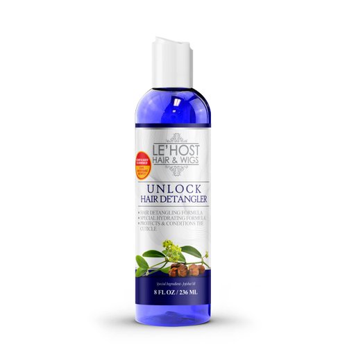 Unlock Hair Detangler (Leave-In Conditioner) Immediately stops hair breakage and promotes hair growth.