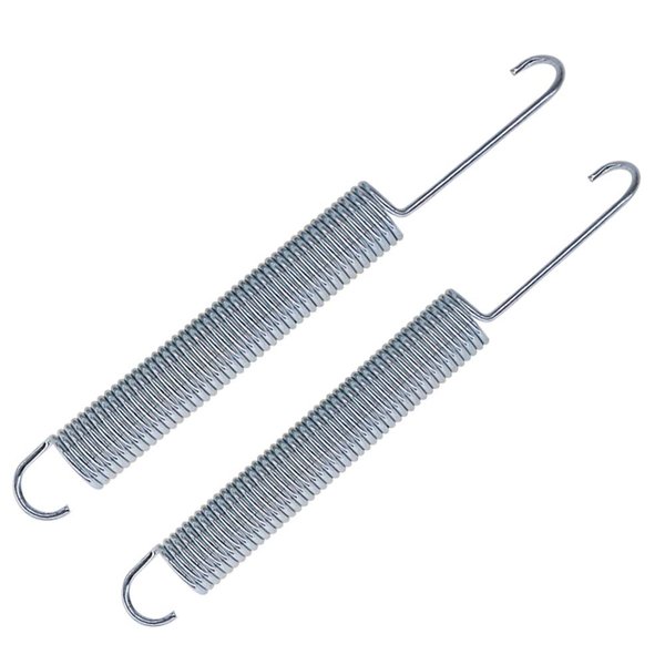 NOVIIML NCH Replacement Recliner Sofa Chair Mechanism Tension Springs (Pack of 2) Long Neck Hook Style