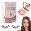 Soft Magnetic Eyelashes, Magnetic Eyelashes Without Eyeliner, Natural Look Reusable Dual Magnetic Lashes with Applicator, No Glue & No Makeup Remover Needed, Style 06