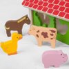 Bigjigs Toys, Shape Sorter, Wooden Toys, Farm Toys, Wooden Shape Sorter, Shape Sorters for 2 Year Olds, Wooden Farm Toys, Childs Farm Toy, Toy Farm Shape Sorter