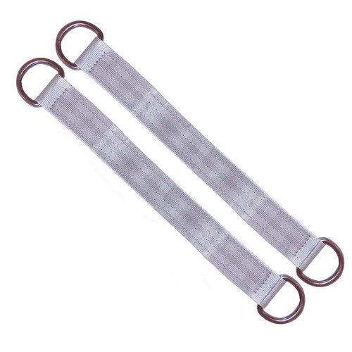 AIVOOF Swing Hanging Straps, 2 PCS 24cm / 9.45inches Tree Swing Strap Hanging Kit Short Swing Straps Holds 440 lbs Perfect for Hanging Swing Seat, Plank, Hammock, Punching Bag, Gray