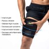 Thigh Support, Adjustable Compression Sleeve, Thigh Brace Hamstring Wrap with Anti-Slip Silicone Strips for Men and Women Prevent Leg Sprains, Strains, Tendonitis Injury, Promote Recovery