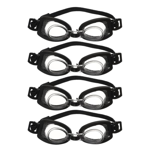 Toyvian 4Pcs Dollhouse Swim Goggle Miniature Swimming Goggles Mini Swim Glasses Water Goggles Doll Accessories Gifts for Kids Girls Boys
