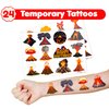 48 Volcano 24PCS Volcano Temporary Tattoos Sticker 24PCS Slap Bracelets Perfect for Themed Birthday Party Favors Baby Showers or Classroom Rewards Ideal Decor and Gifts for Girls and Boys