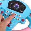 TOYANDONA Steering Wheel Toy for Kids Toy Steering Wheel Simulated Driving Controller Electric Early Learning Educational Toy Pretend Driving Seat for Children Boys and Girls