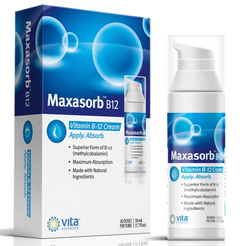 Vitamin B12 Cream Methyl B-12, Methylcobalamin B12 1000 mcg Energy, Health & Vibrant Skin, Powerful Topical B12 Skin Cream - Helps with Eczema & Psoriasis.Energy Like B12 Patch