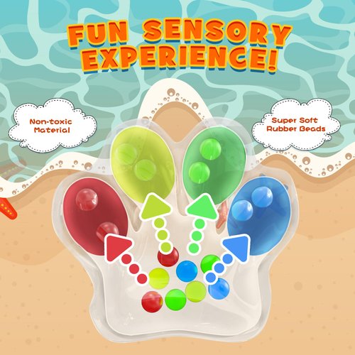 Color Sorting Toys Sensory Toys, Fine Motor Skill Learning Gifts for Preschool, Color Matching Activities Educational Calm Down Montessori Toys for Kids Boys Girls, Sensory Toys for Toddlers