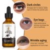 Caffeine Eye Serum - with EGCG, Vitamin C, Hyaluronic Acid, Collagen, Caffeine Eye Lift Serum - Reduces Puffiness, Dark Circles, Under Eye Bags, Wrinkles and Fine Lines Around The Eyes (30ml)