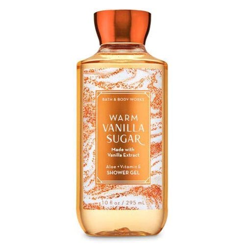 Bath and Body Works Warm Vanilla Sugar Shower Gel Wash 10 Ounce