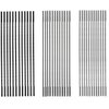FOXBC 5 Inch Plain End Scroll Saw Blade Set, 36 Pack (28TPI, 12 TPI, 10TPI)