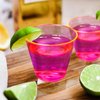 Party Essentials Hard Plastic 2-Ounce Shot Glasses, Neon Pink, 60 Count
