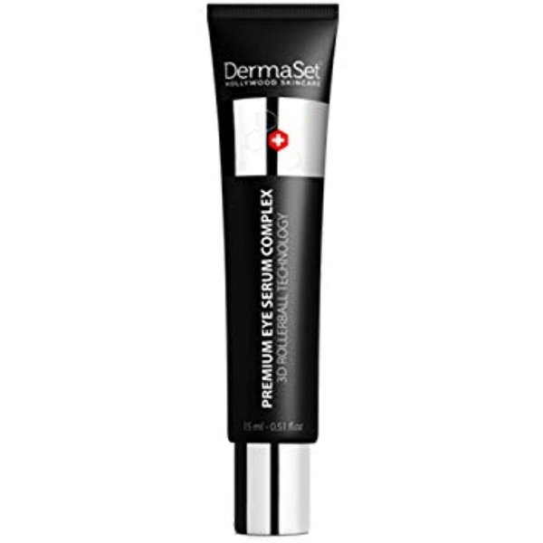 DermaSet Eye Serum with Caffeine and Vitamin C to Improve Fine Line and Dark Circles | 0.51 Fl Oz (Pack of 1)
