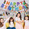 DIADARL Transportation Happy Birthday Banner Transportation Theme Birthday Party Decorations Happy Birthday Banner for Kids Boy Girl Birthday Party Supplies