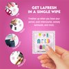 LA Fresh Feminine Wipes with Aloe Vera, Chamomile Extract, Cucumber, and Vitamin E - Pack of 50 ct Wipes for Women