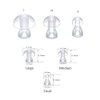 （6pcs/lot） Hearing Aid Ear tips Silicone Earplug Domes for BTE,ITE and Pocket Hearing Aids Ear bud Replacements (Medium φ11mm)