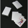 Joyoldelf Silver Foil Poker Playing Cards, Waterproof Deck Poker Card with Gift Box, Perfect for Party and Game