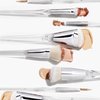 e.l.f. Precision Eyeshadow Brush, Medium-Sized, Tapered, Soft, Synthetic, Luxurious, Blends, Highlights, Contours, Shades, Applies Color, Easy To Clean