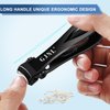 2024 Toenail Clippers for Thick Nails for Seniors, Popular Angled No Splash Self Collecting Fingernail with Catcher & 16mm Ultra Sharp Wide Jaw Nail Clippers for Men, Novelty Gifts for Men Women